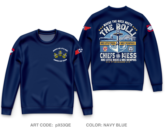 NRC Memphis CPOA Core Men's Crewneck Performance Sweatshirt - pX53QE