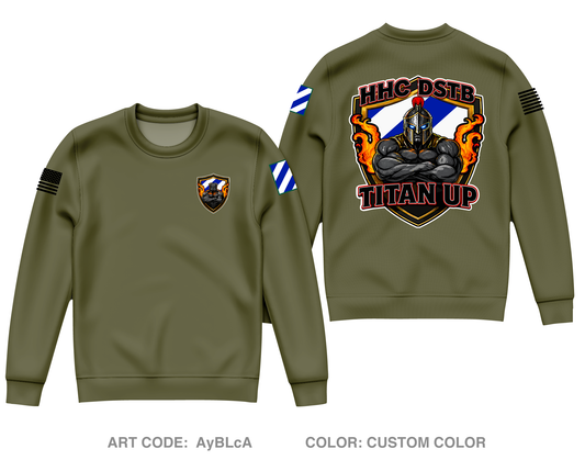 HHC, DSTB, 3DSB Core Men's Crewneck Performance Sweatshirt - AyBLcA