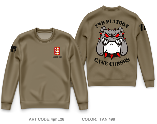 523rd ESC, 84th EN BN - Second platoon Core Men's Crewneck Performance Sweatshirt - 4jmL26