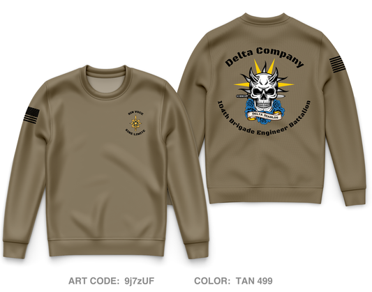 D. Co 104th BEB Core Men's Crewneck Performance Sweatshirt - 9j7zUF