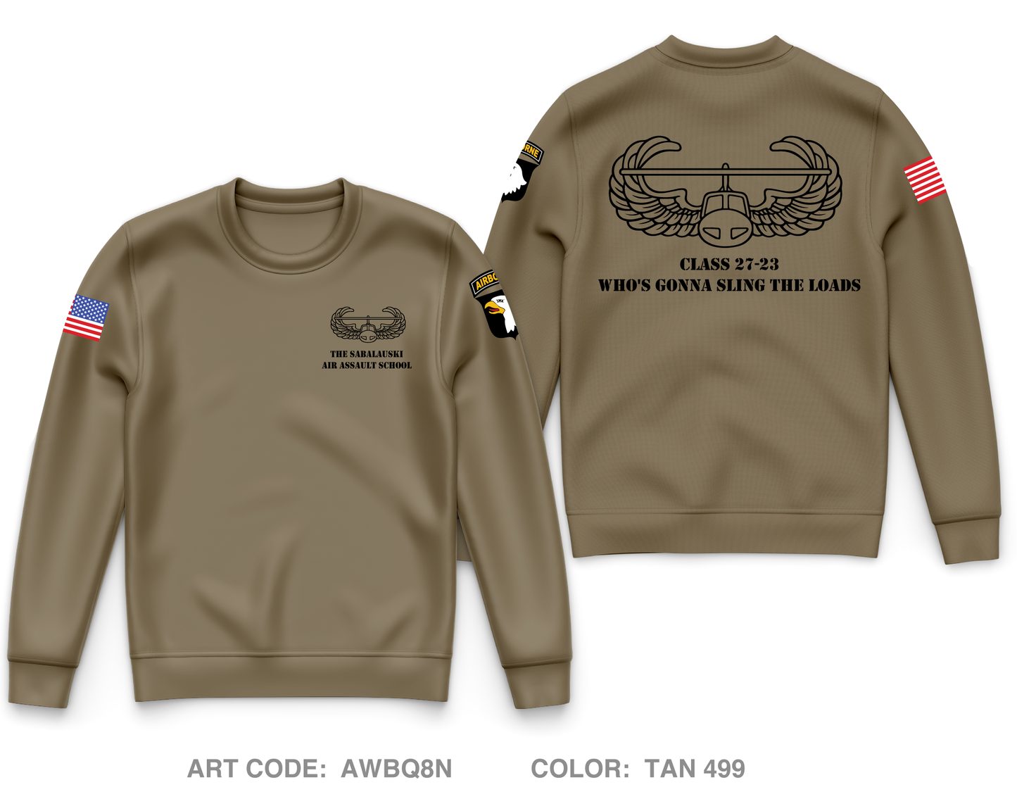 27-23 Air Assault Core Men's Crewneck Performance Sweatshirt - AWBQ8N