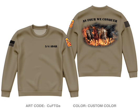Alpha 5/4 ADAR Core Men's Crewneck Performance Sweatshirt - CuFTGs
