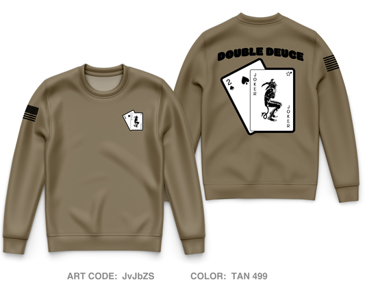 Bravo 2-2 Double Deuce Core Men's Crewneck Performance Sweatshirt - JvJbZS
