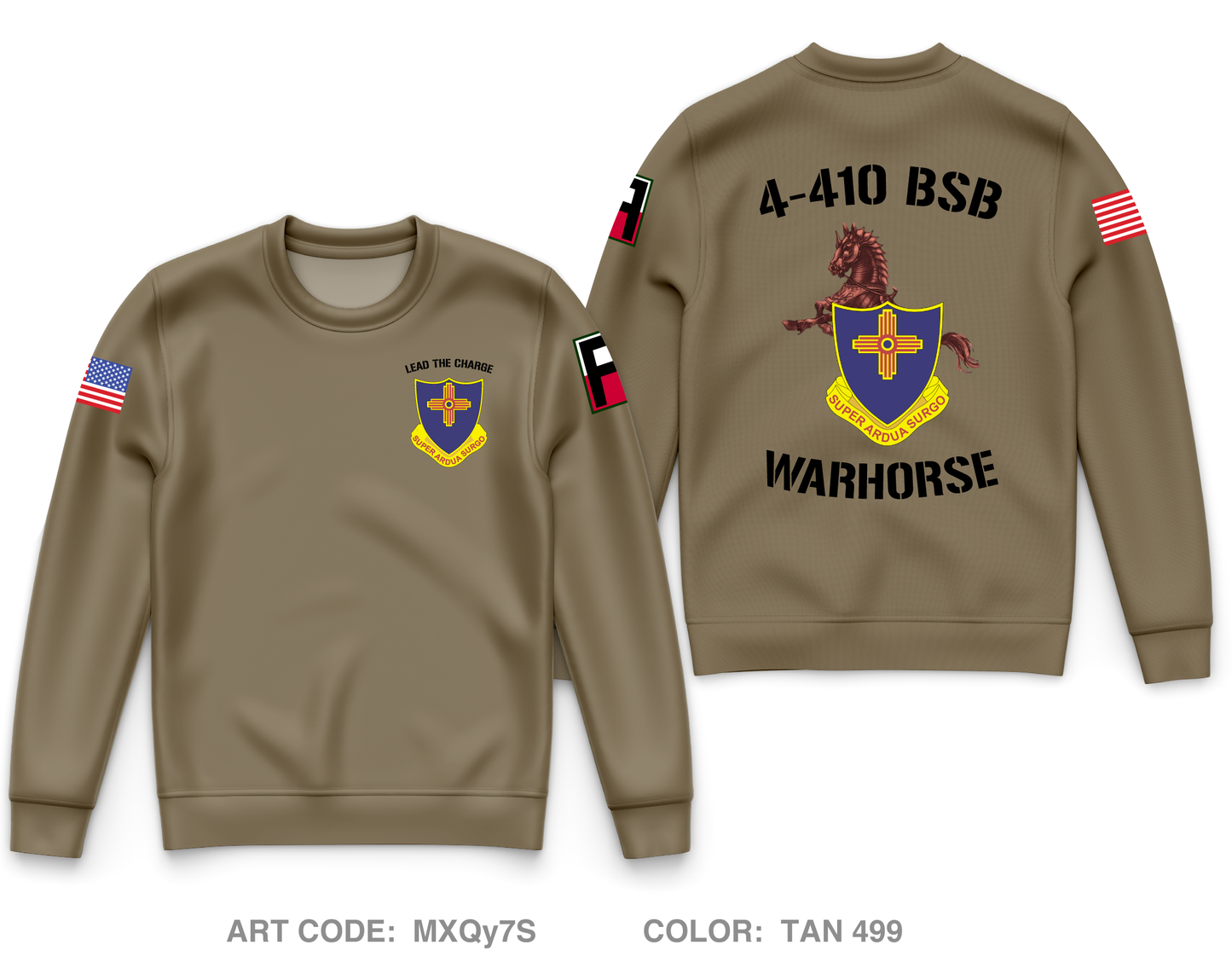 Warhorse 4-410 Core Men's Crewneck Performance Sweatshirt - MXQy7S