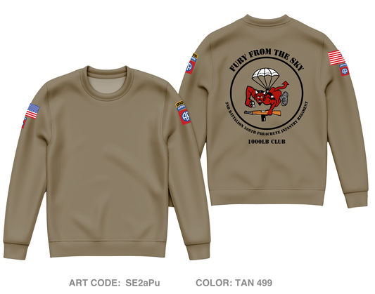 2 Fury Core Men's Crewneck Performance Sweatshirt - SE2aPu