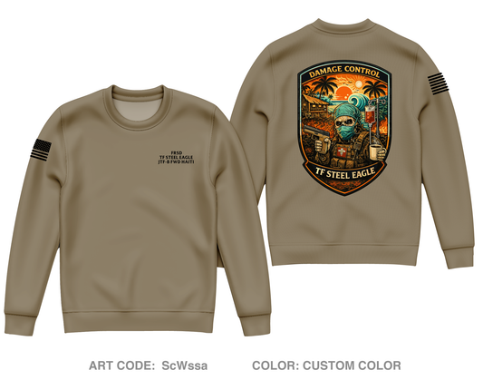 Island Time Core Men's Crewneck Performance Sweatshirt - ScWssa