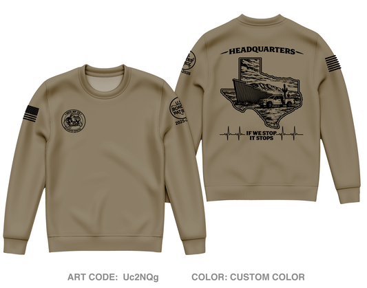 38th MP Co Core Men's Crewneck Performance Sweatshirt - Uc2NQg