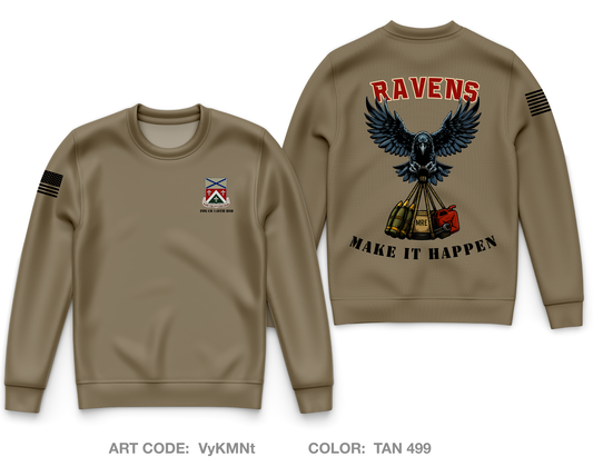 Fox Company 148th BSB Core Men's Crewneck Performance Sweatshirt - VyKMNt