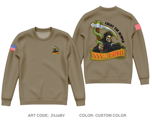 555th FRSD Core Men's Crewneck Performance Sweatshirt - Z4JsBV
