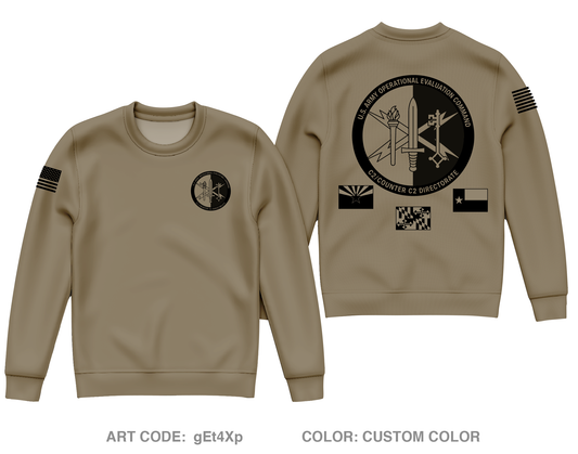 C2CC2 Directorate Core Men's Crewneck Performance Sweatshirt - gEt4Xp