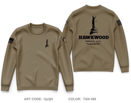 Hawkwood Group LLC Core Men's Crewneck Performance Sweatshirt - hjxtjH