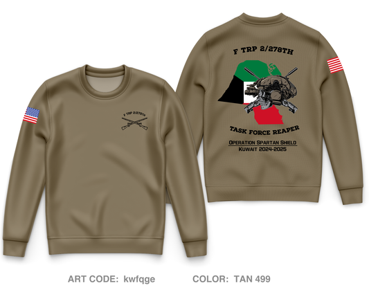 F TRP 2|278Th ACR Core Men's Crewneck Performance Sweatshirt - kwfqge