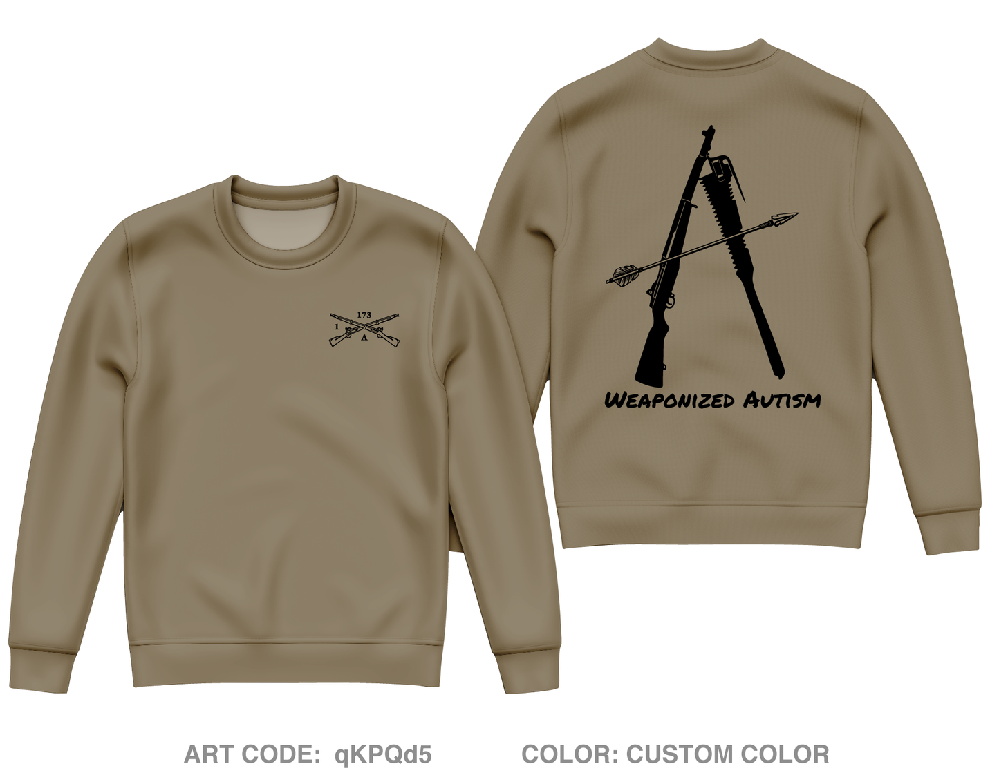 A co 1-173 IN BN Core Men's Crewneck Performance Sweatshirt - qKPQd5