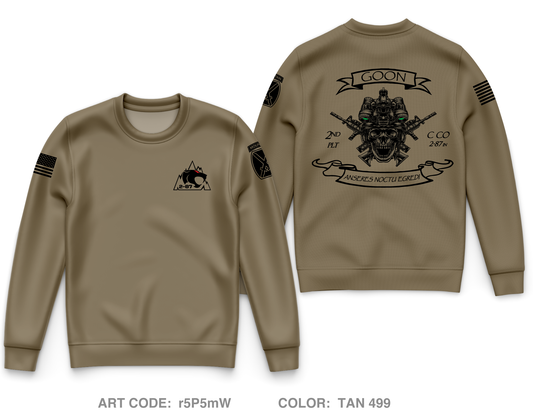 C co, 2nd BN, 87 IN Core Men's Crewneck Performance Sweatshirt - r5P5mW