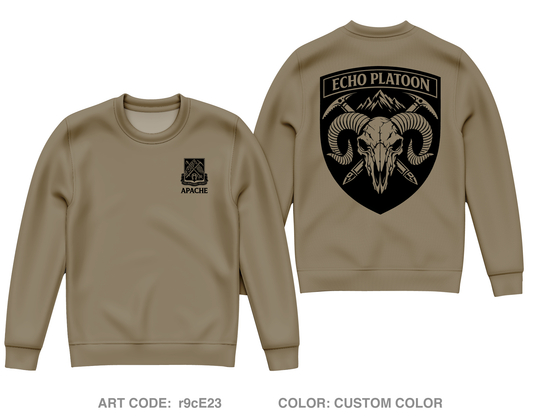 Echo Platoon Core Men's Crewneck Performance Sweatshirt - r9cE23