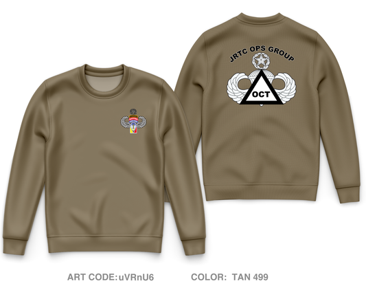 JRTC OPS GRP, TF 5 Core Men's Crewneck Performance Sweatshirt - uVRnU6