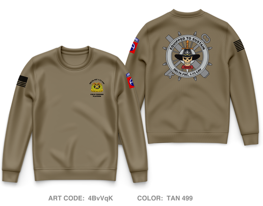 DELTA FST 1-73 CAV Core Men's Crewneck Performance Sweatshirt - 4BvVqK