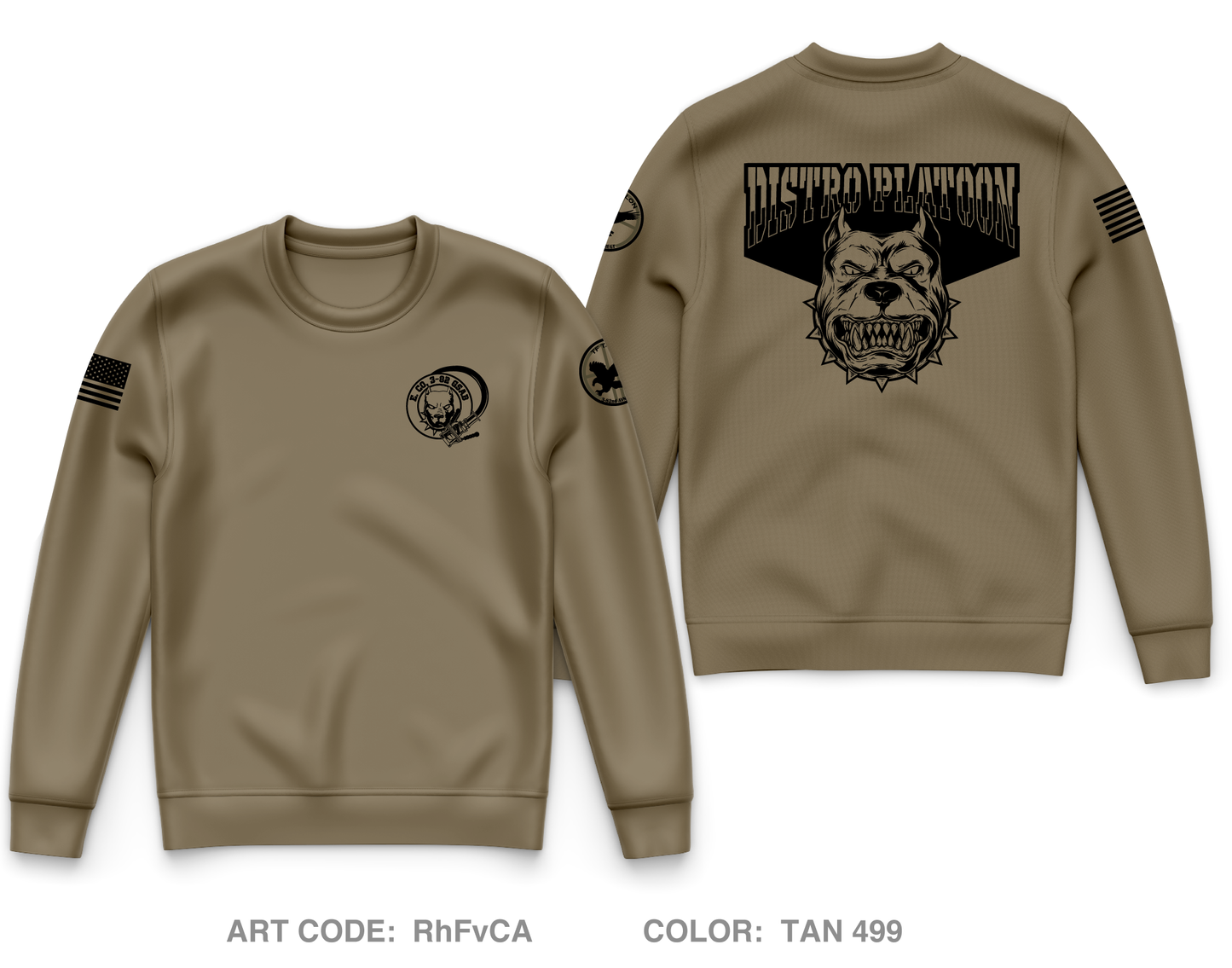 E. CO, 3-82 GSAB Core Men's Crewneck Performance Sweatshirt - RhFvCA