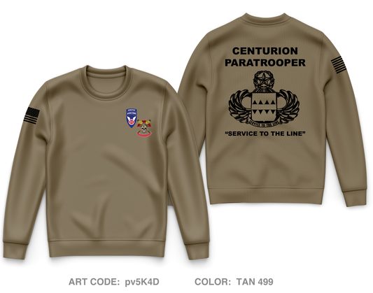 725 BSB Centurions Core Men's Crewneck Performance Sweatshirt - pv5K4D