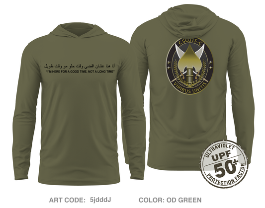 CSOJTF-C Core Men's UPF 50+ Hooded Performance LS Tee - 5jdddJ