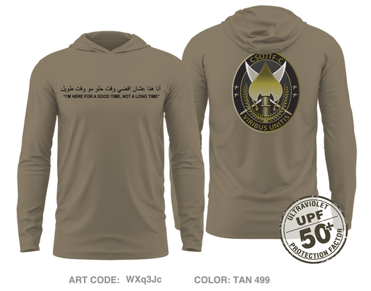 CSOJTF-C Core Men's UPF 50+ Hooded Performance LS Tee - WXq3Jc
