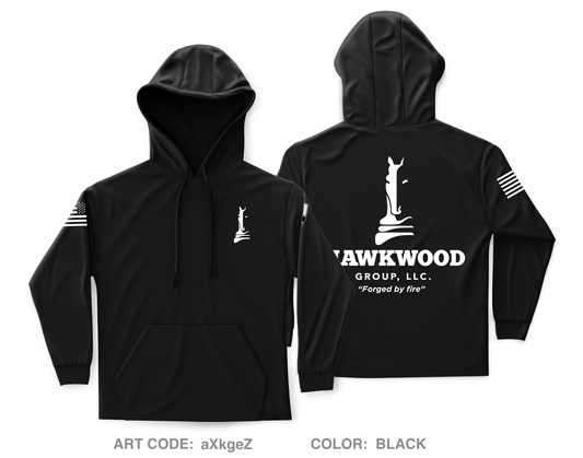 Hawkwood Group LLC Core Men's Hooded Performance Sweatshirt - aXkgeZ