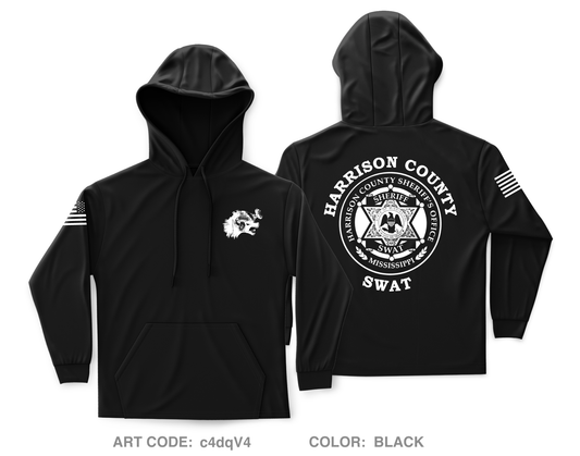 Harrison County SWAT Core Men's Hooded Performance Sweatshirt - c4dqV4