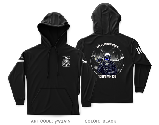 1304th MP CO Core Men's Hooded Performance Sweatshirt - yWSAtN