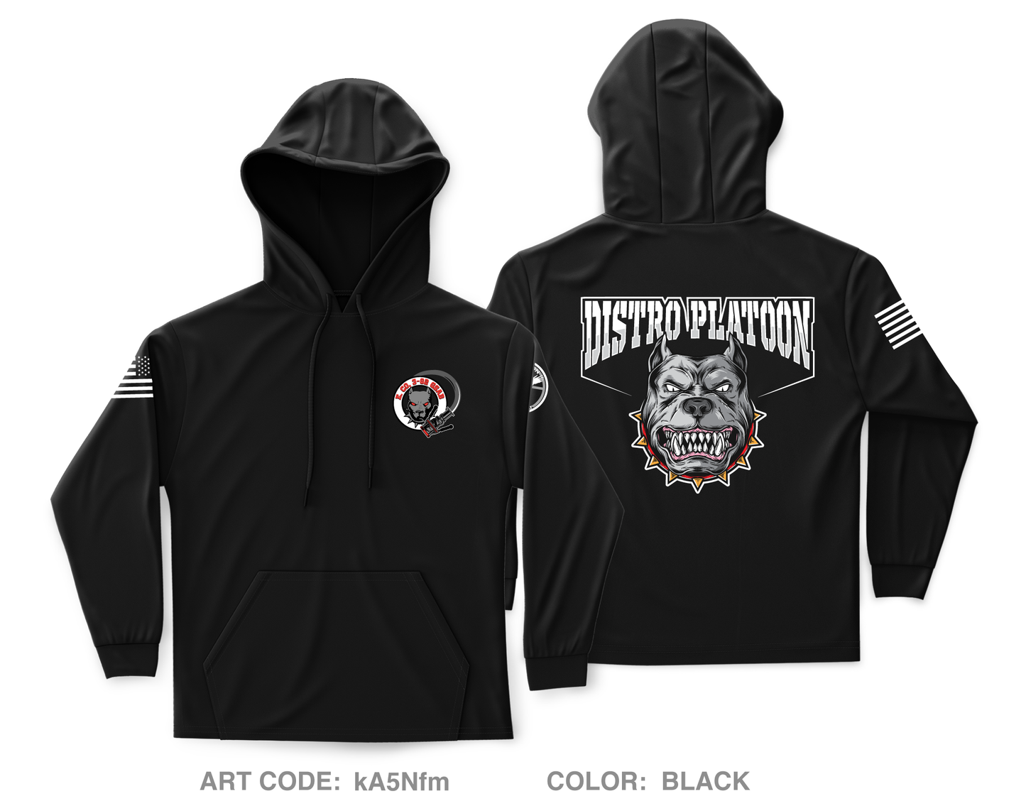 E. CO, 3-82 GSAB Core Men's Hooded Performance Sweatshirt - kA5Nfm