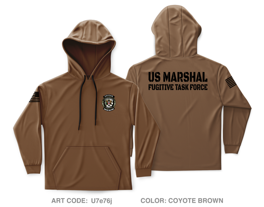 USMS CUFFED Core Men's Hooded Performance Sweatshirt - U7e76j