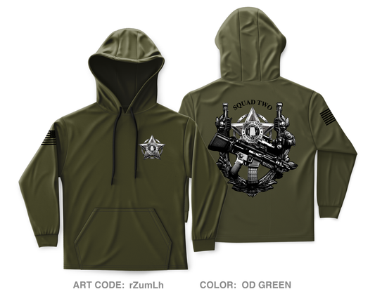 Baldwin County Sheriff’s Office Squad 2 Core Men's Hooded Performance Sweatshirt - rZumLh