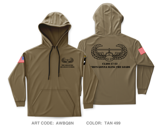 27-23 Air Assault Core Men's Hooded Performance Sweatshirt - AWBQ8N