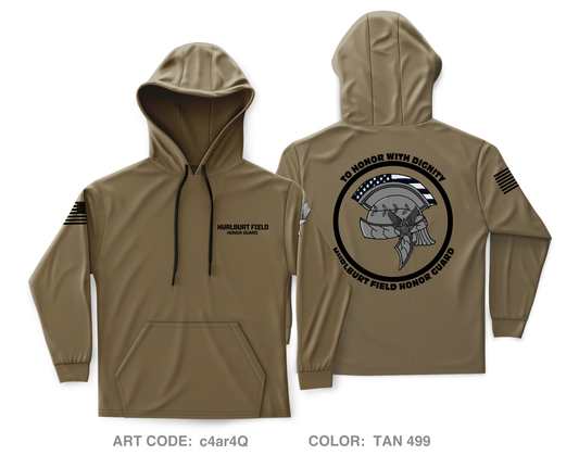 Hurlburt Field Honor Guard Core Men's Hooded Performance Sweatshirt - c4ar4Q