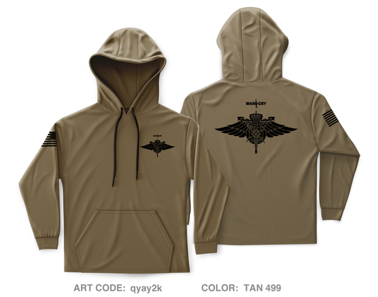 USAF SPECIAL WARFARE STORE 1 Core Men's Hooded Performance Sweatshirt - qyay2k