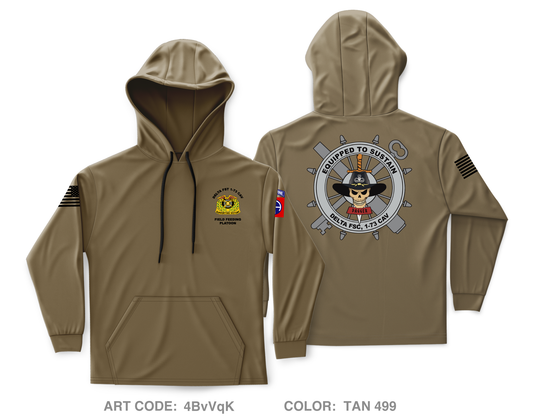 DELTA FST 1-73 CAV Core Men's Hooded Performance Sweatshirt - 4BvVqK