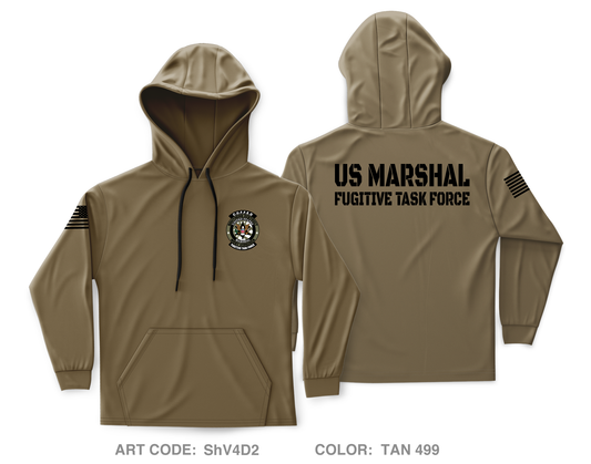 USMS CUFFED Core Men's Hooded Performance Sweatshirt - ShV4D2
