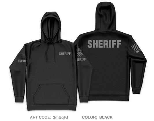 Grant County Sheriff's Office Core Men's Hooded Performance Sweatshirt - 2mUqFJ