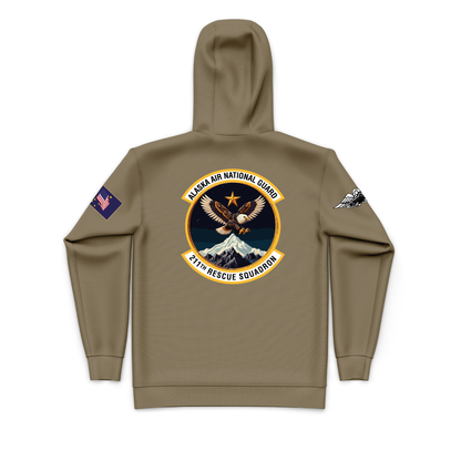 211th Core Men's Hooded Performance Sweatshirt - Air National Guard (Mountain)