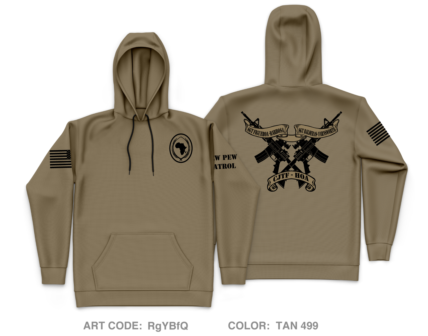 CJTF- HOA Core Men's Hooded Performance Sweatshirt - RgYBfQ