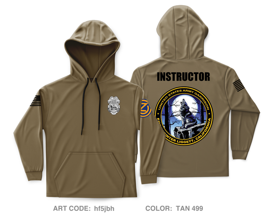 102D Training Division Core Men's Hooded Performance Sweatshirt - hf5jbh