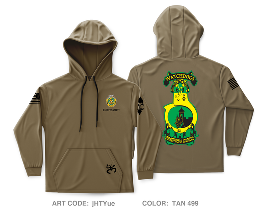 613th Military Police Core Men's Hooded Performance Sweatshirt - jHTYue