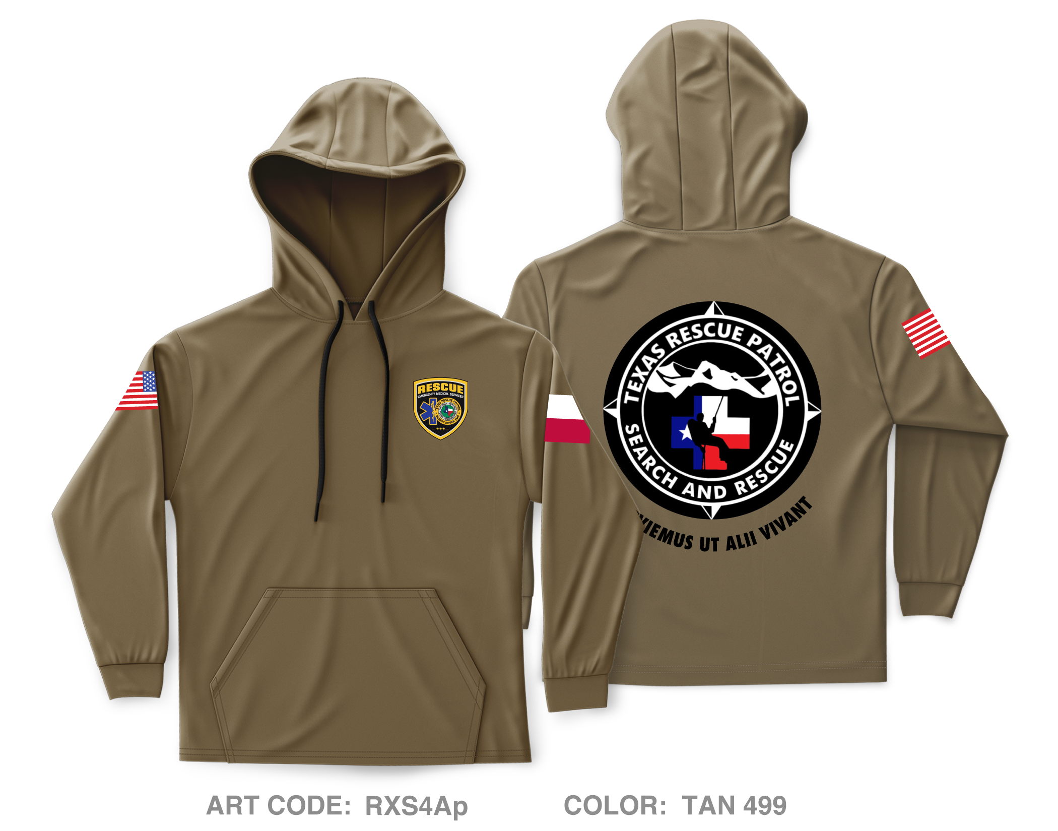 Texas Rescue Patrol SAR team – Emblem Athletic