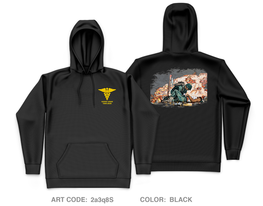 4225 USAH Core Men's Hooded Performance Sweatshirt - 2a3q8S