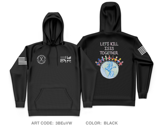 CJTF Core Men's Hooded Performance Sweatshirt - 3BEuVW