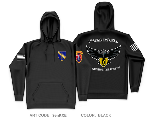 EW Cell, HHC , 1SFAB Core Men's Hooded Performance Sweatshirt - 3enKXE