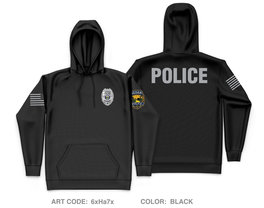 Chautauqau County Sheriffs Office/ Sedan PD Core Men's Hooded Performance Sweatshirt - 6xHa7x