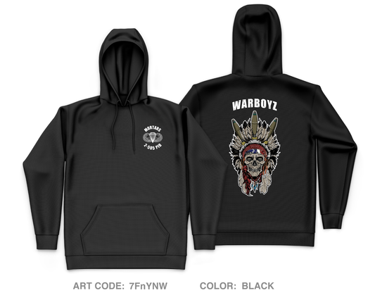WarBoyz Core Men's Hooded Performance Sweatshirt - 7FnYNW