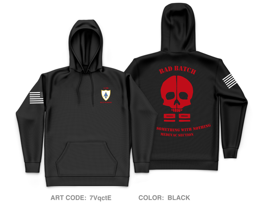 1 - 26 hhc 2nd but 101st airborne div Core Men's Hooded Performance Sweatshirt - 7VqctE