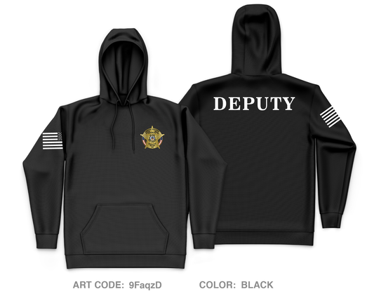 Union County Sheriff's Department Core Men's Hooded Performance Sweatshirt - 9FaqzD