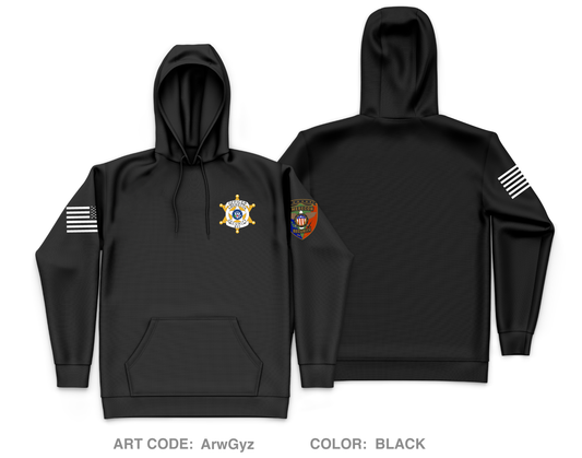AmeRecon Security Core Men's Hooded Performance Sweatshirt - ArwGyz